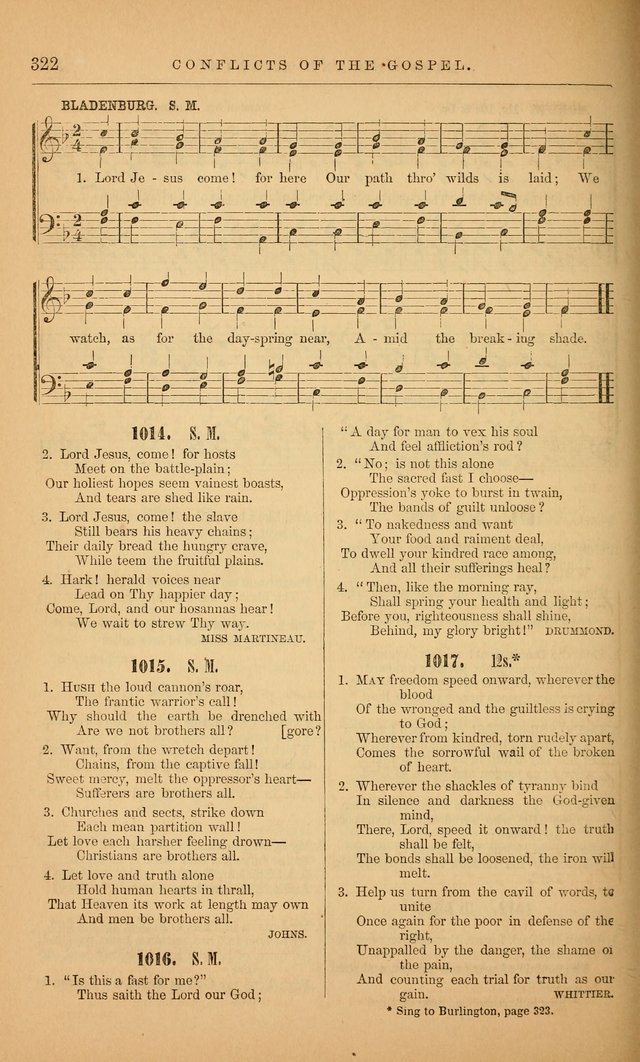 The Baptist Hymn and Tune Book: being "The Plymouth Collection" enlarged and adapted to the use of Baptist churches page 376