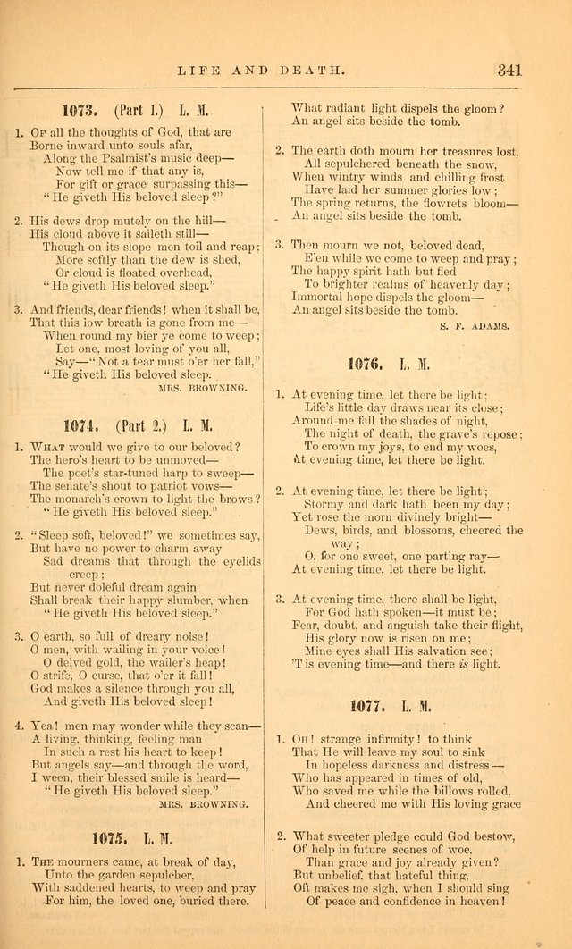 The Baptist Hymn and Tune Book: being "The Plymouth Collection" enlarged and adapted to the use of Baptist churches page 395