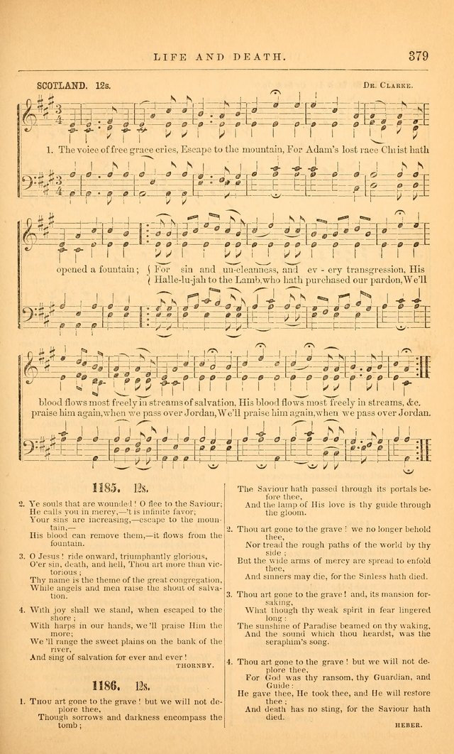 The Baptist Hymn and Tune Book: being "The Plymouth Collection" enlarged and adapted to the use of Baptist churches page 433