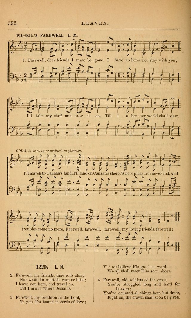 The Baptist Hymn and Tune Book: being "The Plymouth Collection" enlarged and adapted to the use of Baptist churches page 446