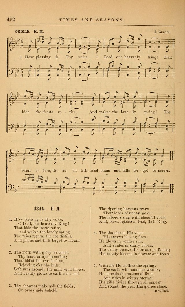 The Baptist Hymn and Tune Book: being "The Plymouth Collection" enlarged and adapted to the use of Baptist churches page 486