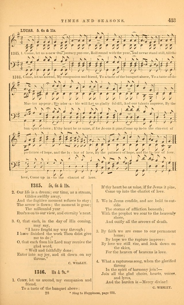 The Baptist Hymn and Tune Book: being "The Plymouth Collection" enlarged and adapted to the use of Baptist churches page 487