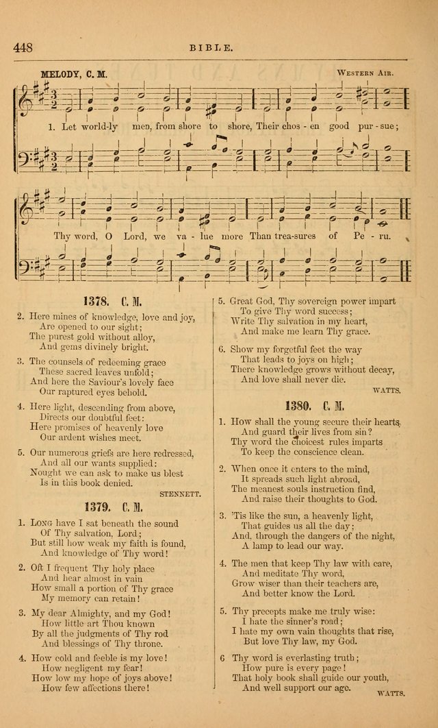 The Baptist Hymn and Tune Book: being "The Plymouth Collection" enlarged and adapted to the use of Baptist churches page 502