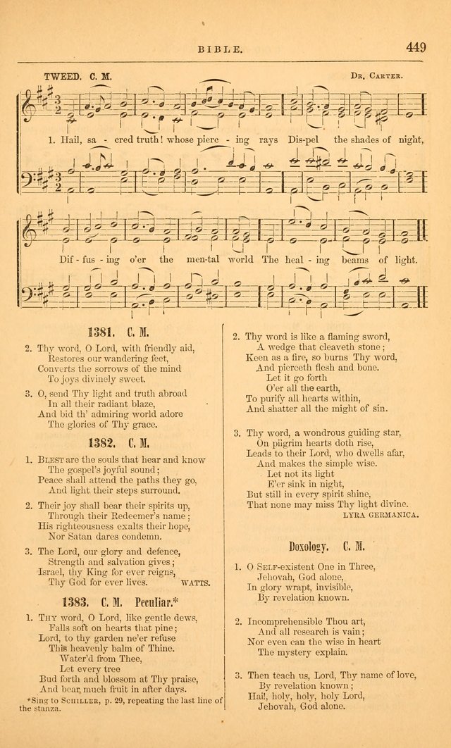 The Baptist Hymn and Tune Book: being "The Plymouth Collection" enlarged and adapted to the use of Baptist churches page 503
