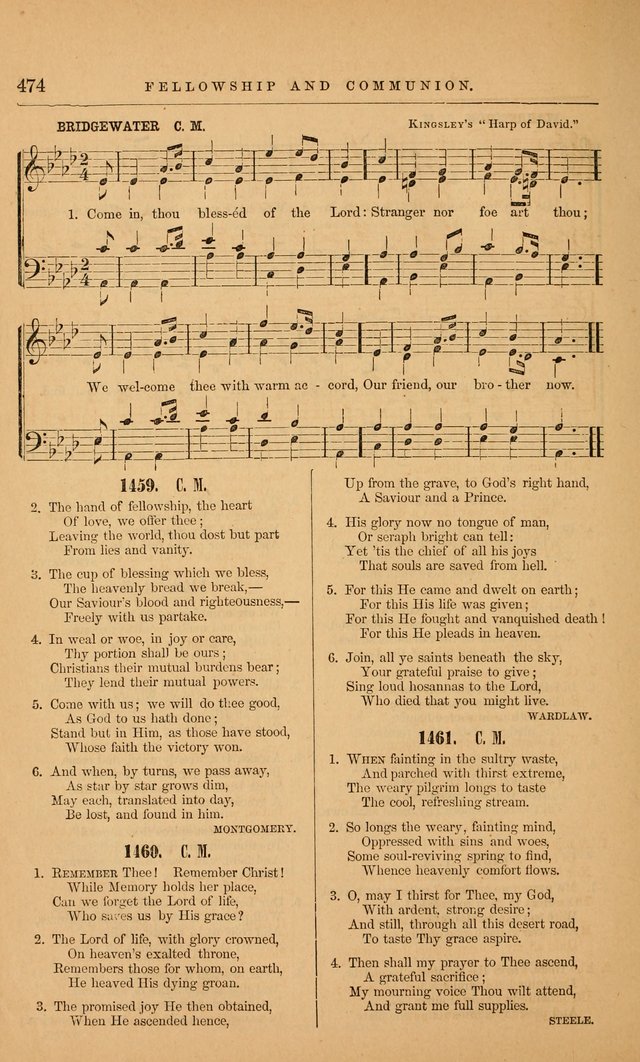 The Baptist Hymn and Tune Book: being "The Plymouth Collection" enlarged and adapted to the use of Baptist churches page 528