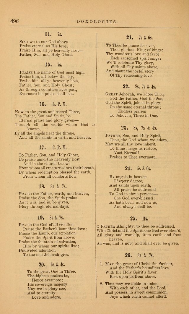 The Baptist Hymn and Tune Book: being "The Plymouth Collection" enlarged and adapted to the use of Baptist churches page 550