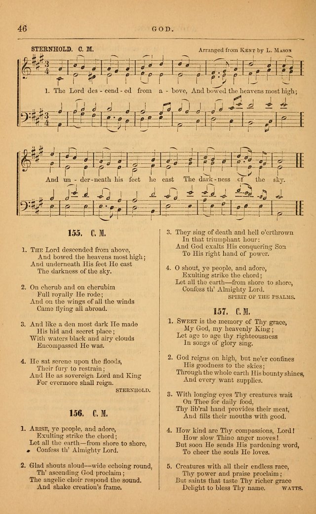 The Baptist Hymn and Tune Book: being "The Plymouth Collection" enlarged and adapted to the use of Baptist churches page 98