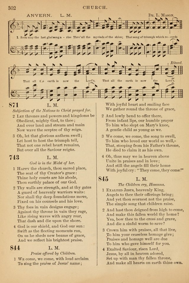 The Baptist Hymn and Tune Book, for Public Worship page 311
