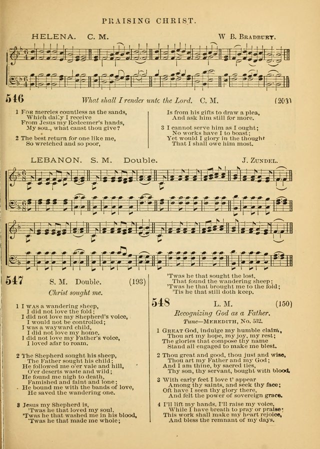The Baptist Hymn and Tune Book for Public Worship page 207