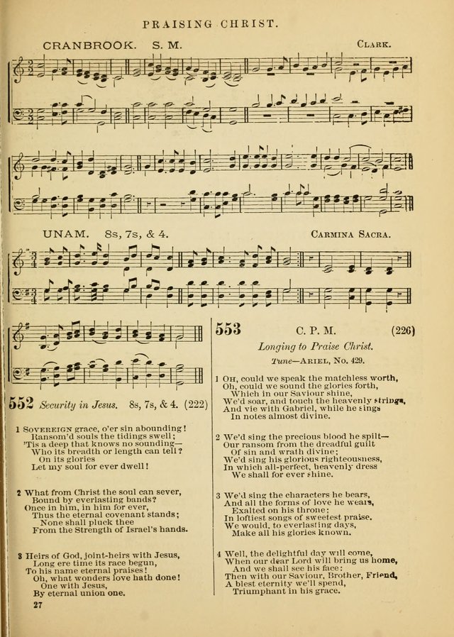 The Baptist Hymn and Tune Book for Public Worship page 209