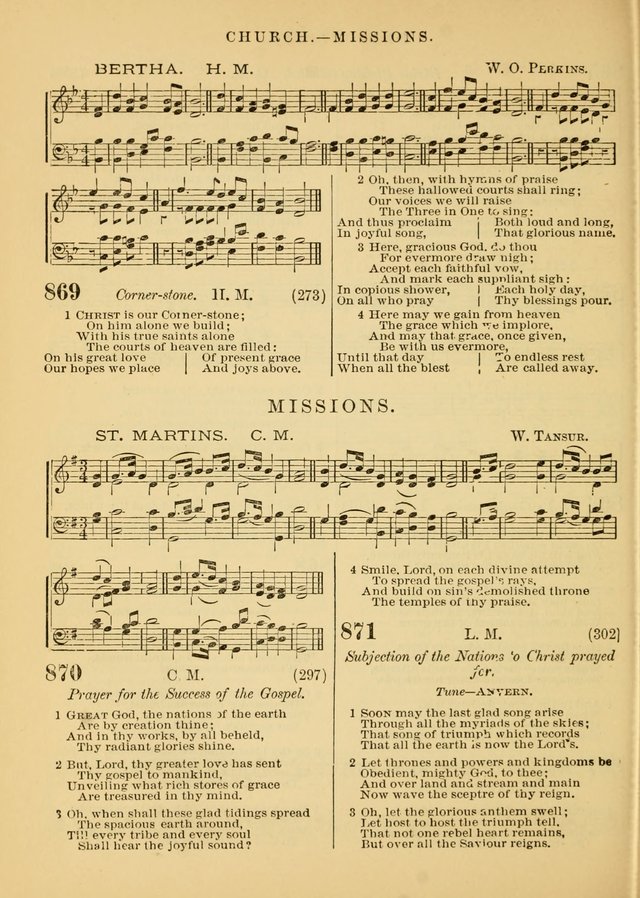 The Baptist Hymn and Tune Book for Public Worship page 316