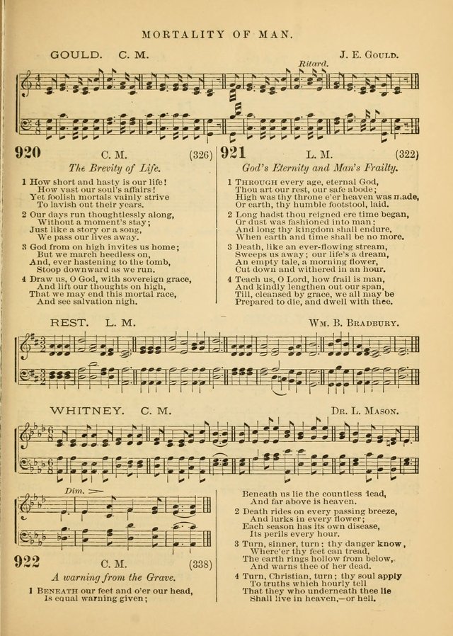 The Baptist Hymn and Tune Book for Public Worship page 335