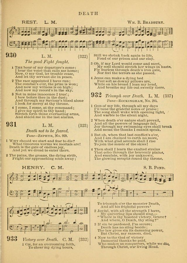 The Baptist Hymn and Tune Book for Public Worship page 339
