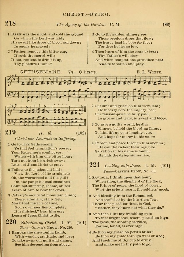 The Baptist Hymn and Tune Book for Public Worship page 85