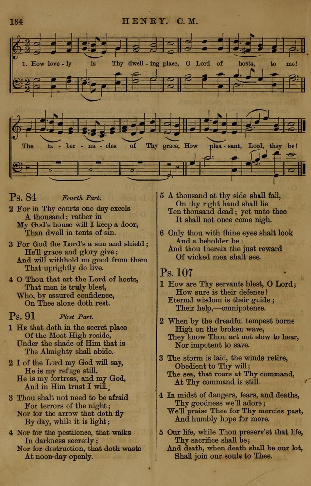 Book of Hymns and Tunes, comprising the psalms and hymns for the worship of God, approved by the general assembly of 1866, arranged with appropriate tunes... by authority of the assembly of 1873 page 182