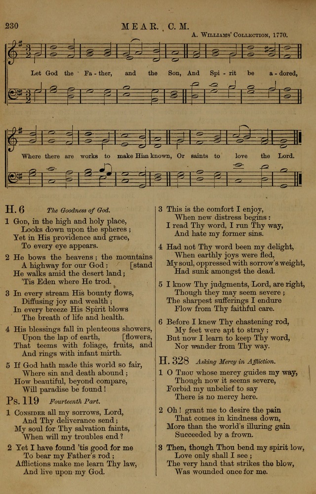 Book of Hymns and Tunes, comprising the psalms and hymns for the worship of God, approved by the general assembly of 1866, arranged with appropriate tunes... by authority of the assembly of 1873 page 228