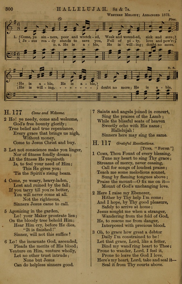 Book of Hymns and Tunes, comprising the psalms and hymns for the worship of God, approved by the general assembly of 1866, arranged with appropriate tunes... by authority of the assembly of 1873 page 298
