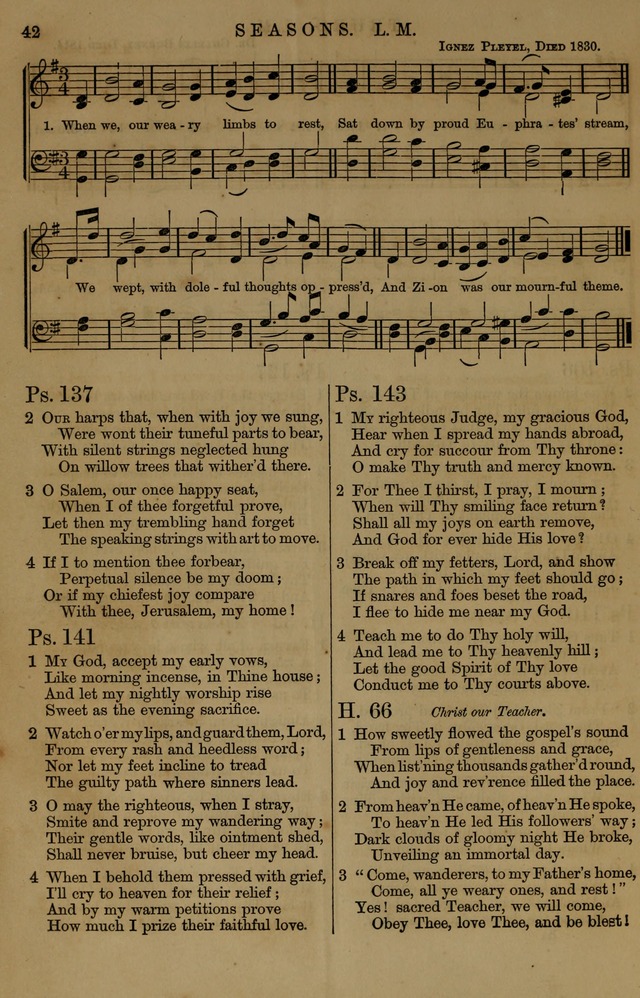 Book of Hymns and Tunes, comprising the psalms and hymns for the worship of God, approved by the general assembly of 1866, arranged with appropriate tunes... by authority of the assembly of 1873 page 38