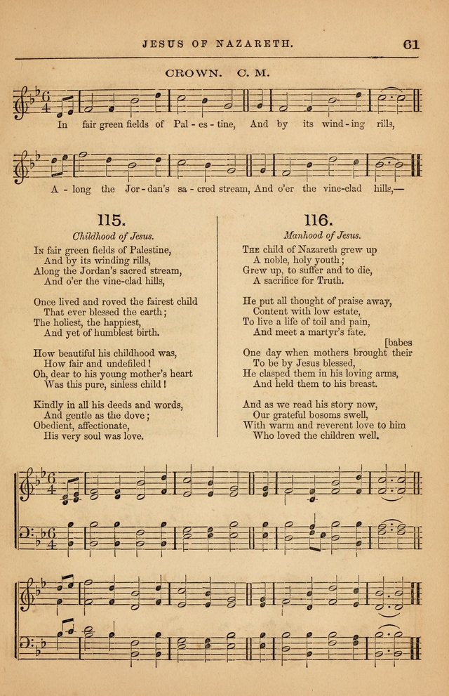 A Book of Hymns and Tunes: for the Sunday-School, the Congregation and Home: 2nd ed. page 70