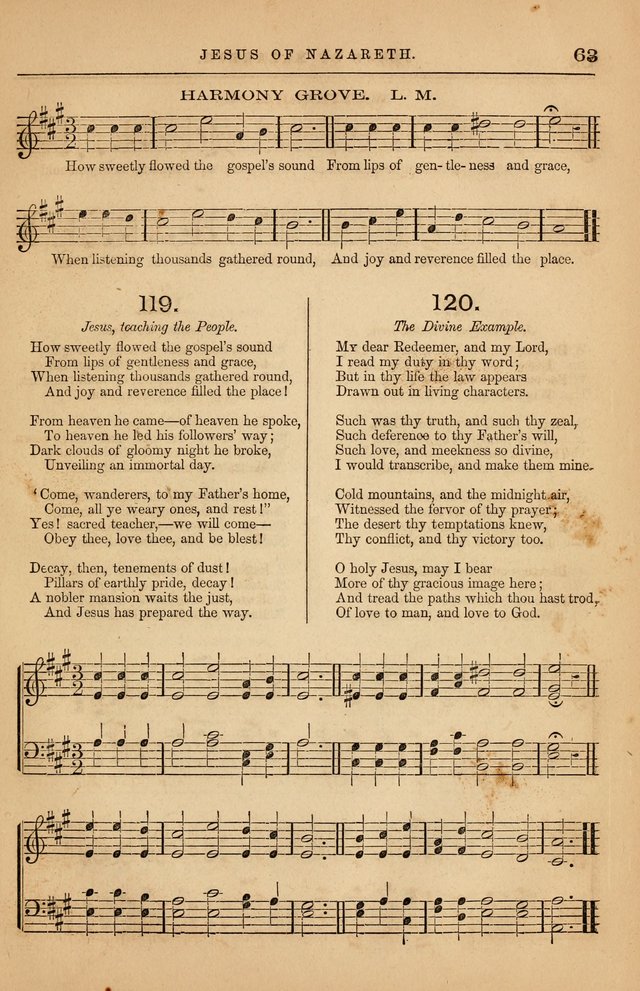A Book of Hymns and Tunes: for the Sunday-School, the Congregation and Home: 2nd ed. page 72