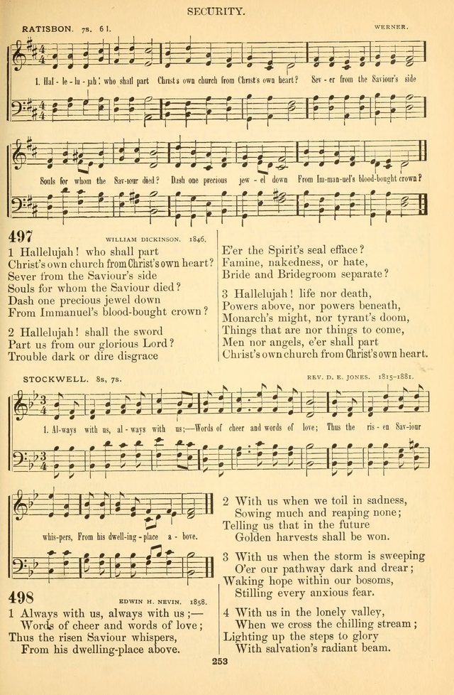 The Baptist Hymnal, for Use in the Church and Home page 266