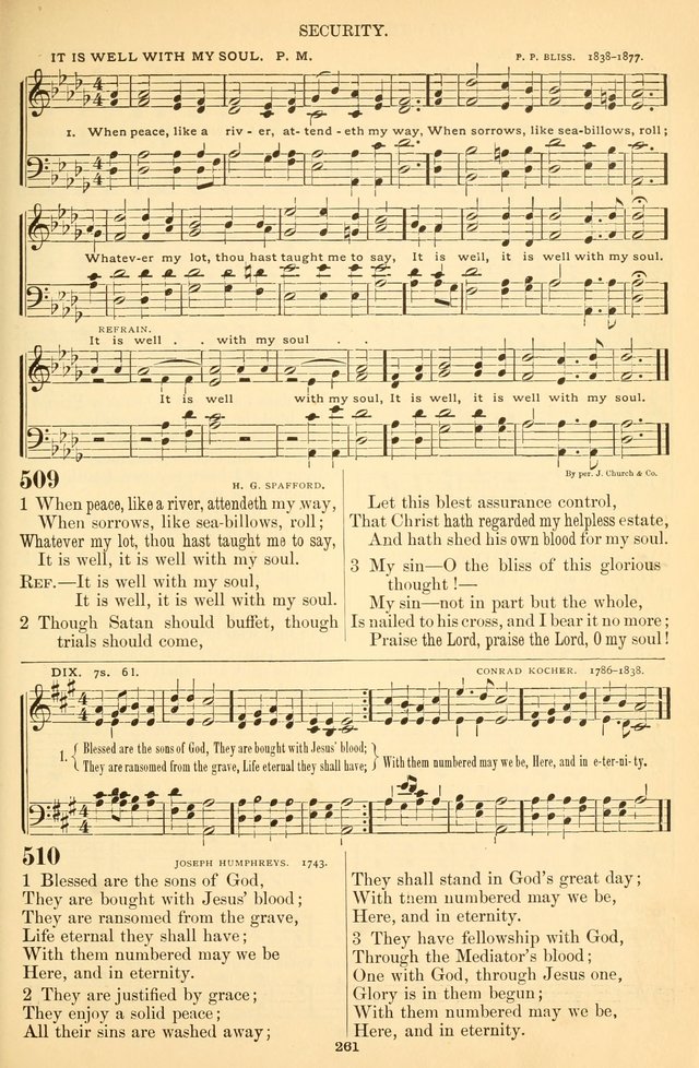 The Baptist Hymnal, for Use in the Church and Home page 274