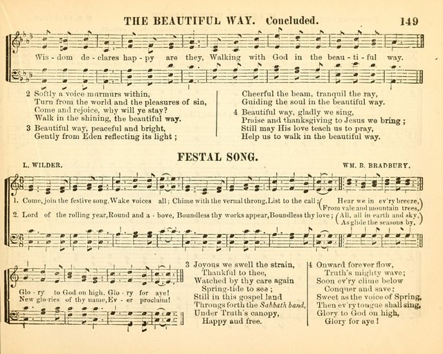 Bright Jewels for the Sunday School: a new collection of Sunday School songs written expressly for this work, many of which are the latest compositions of William B. Bradbury... page 156