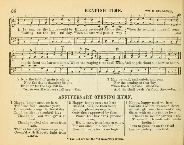 Bright Jewels for the Sunday School: a new collection of Sunday School songs written expressly for this work, many of which are the latest compositions of William B. Bradbury... page 41
