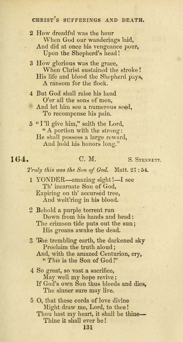 The Baptist Psalmody: a selection of hymns for the worship of God page 131