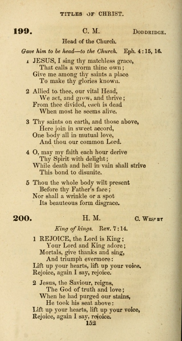The Baptist Psalmody: a selection of hymns for the worship of God page 152