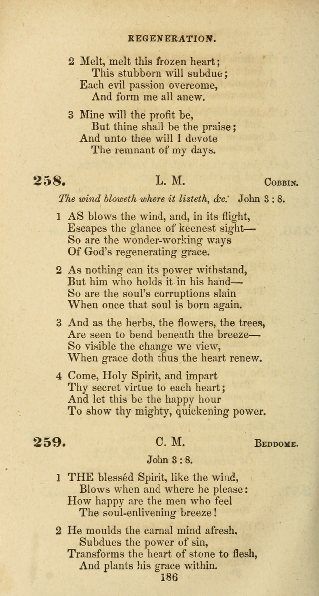 The Baptist Psalmody: a selection of hymns for the worship of God page 186