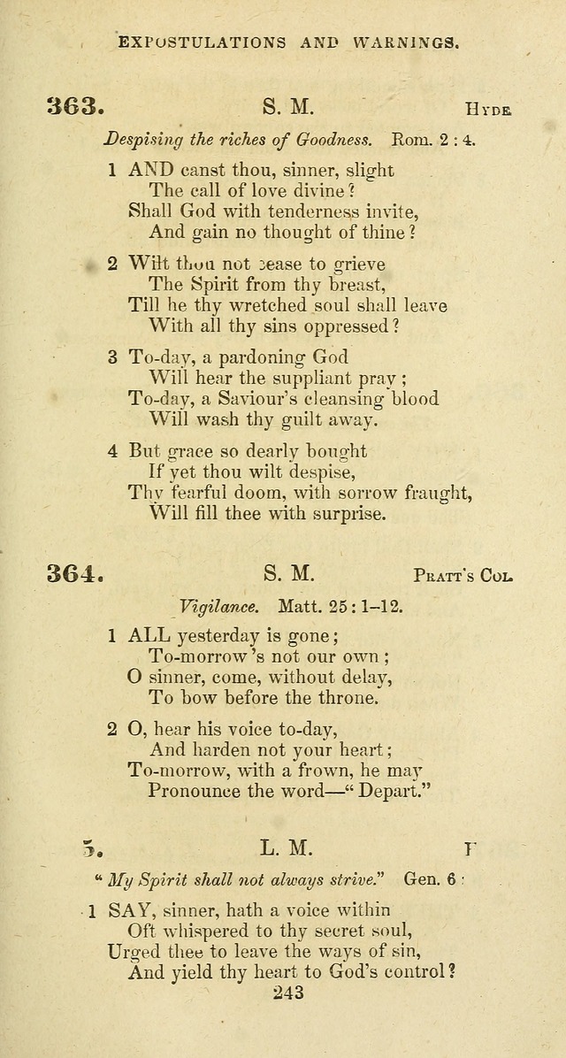 The Baptist Psalmody: a selection of hymns for the worship of God page 243