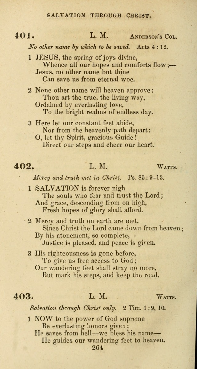The Baptist Psalmody: a selection of hymns for the worship of God page 264