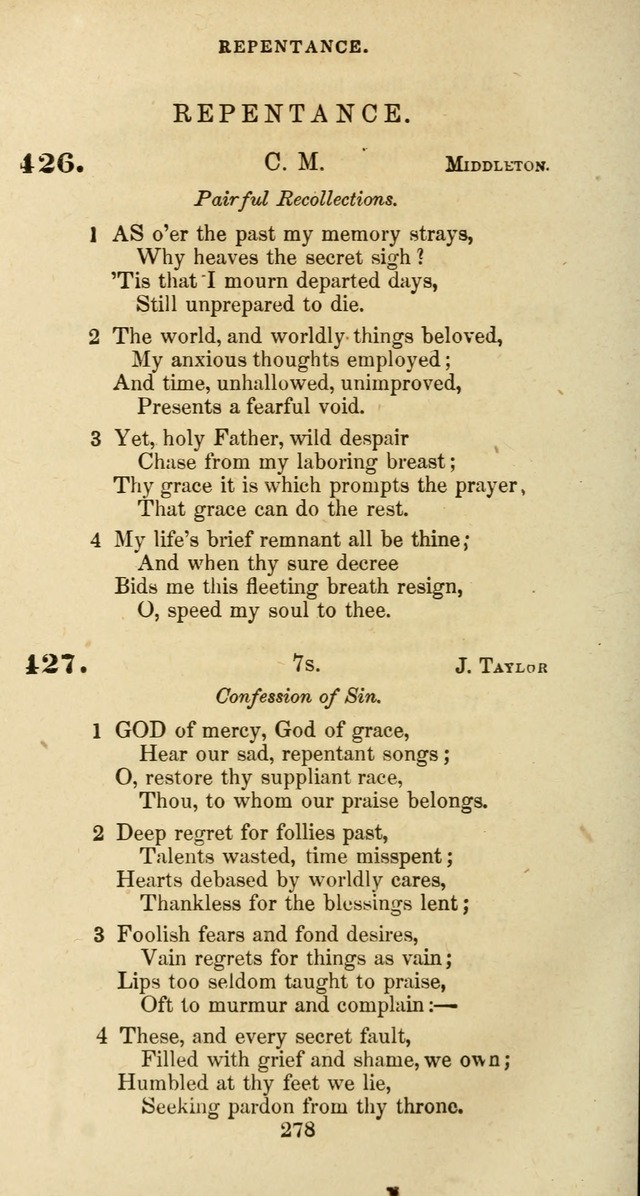 The Baptist Psalmody: a selection of hymns for the worship of God page 278