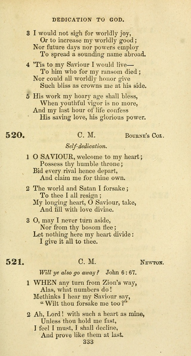 The Baptist Psalmody: a selection of hymns for the worship of God page 333
