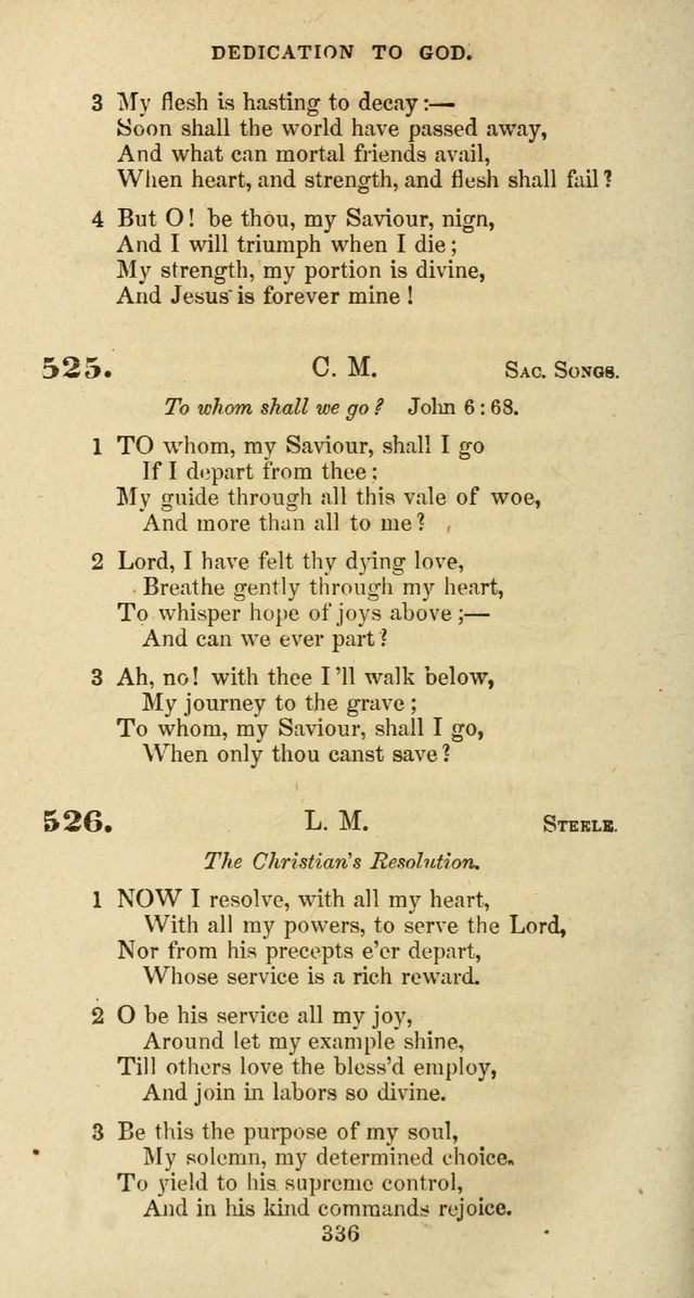 The Baptist Psalmody: a selection of hymns for the worship of God page 336
