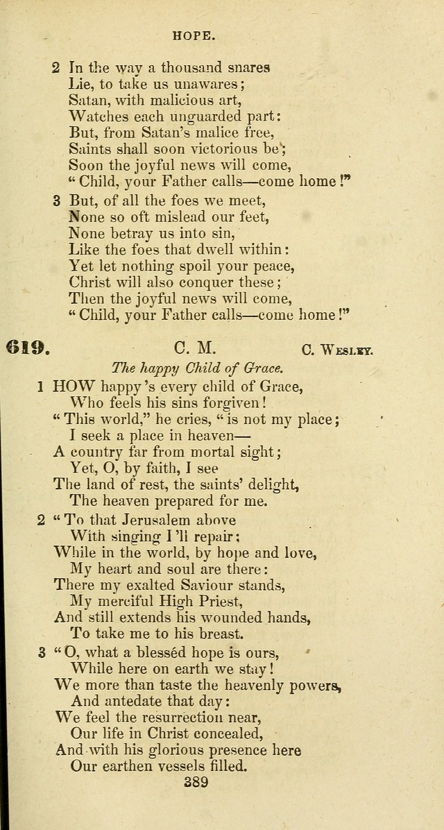 The Baptist Psalmody: a selection of hymns for the worship of God page 389