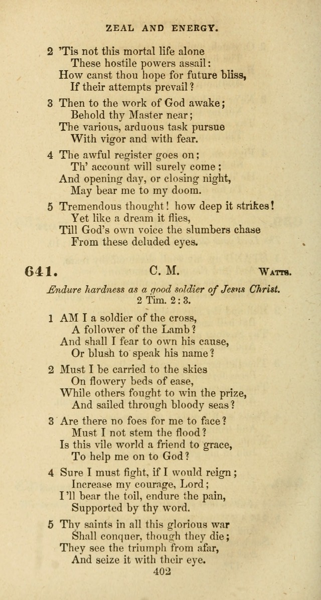 The Baptist Psalmody: a selection of hymns for the worship of God page 402