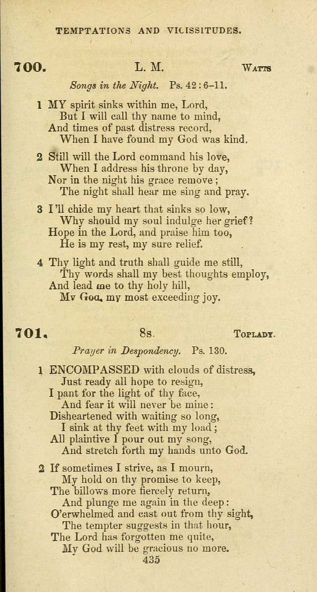 The Baptist Psalmody: a selection of hymns for the worship of God page 435