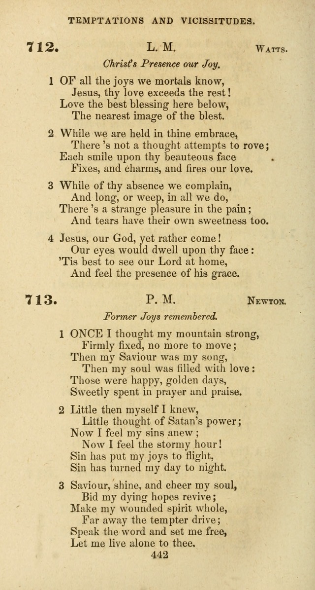 The Baptist Psalmody: a selection of hymns for the worship of God page 442
