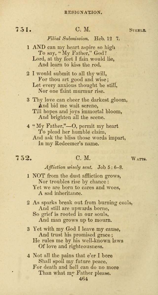 The Baptist Psalmody: a selection of hymns for the worship of God page 464