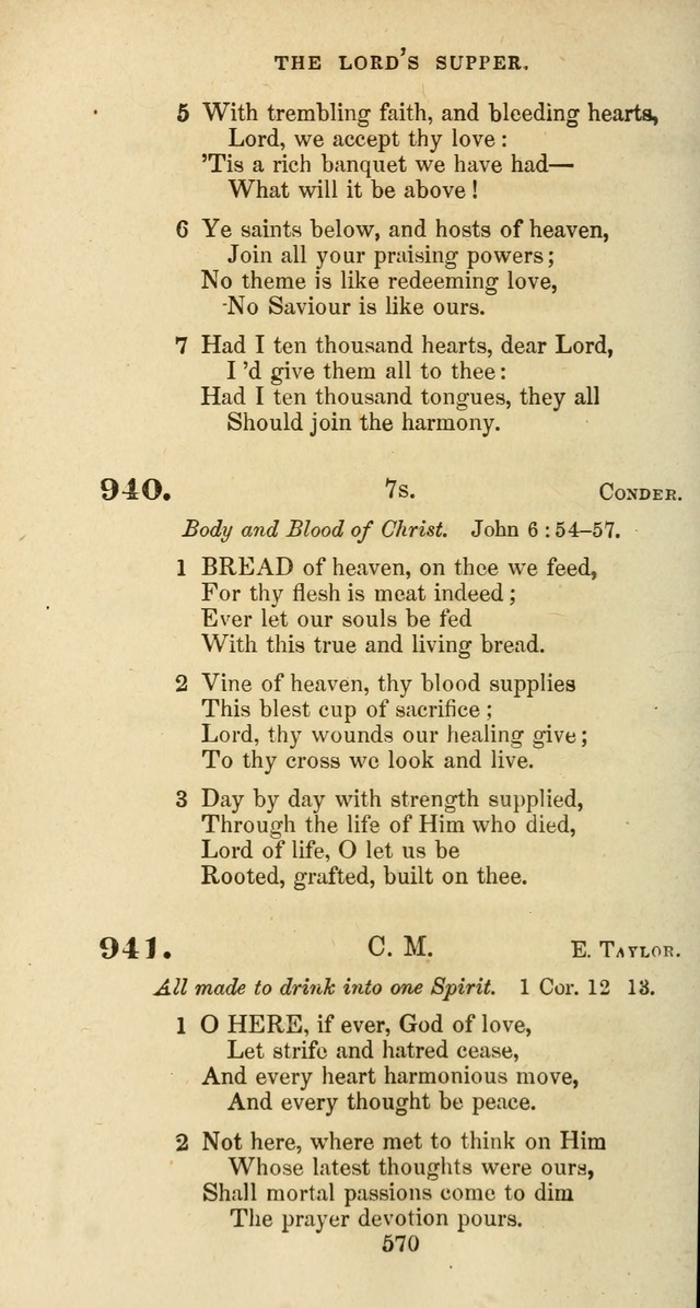 The Baptist Psalmody: a selection of hymns for the worship of God page 570