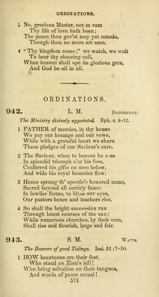 The Baptist Psalmody: a selection of hymns for the worship of God page 571