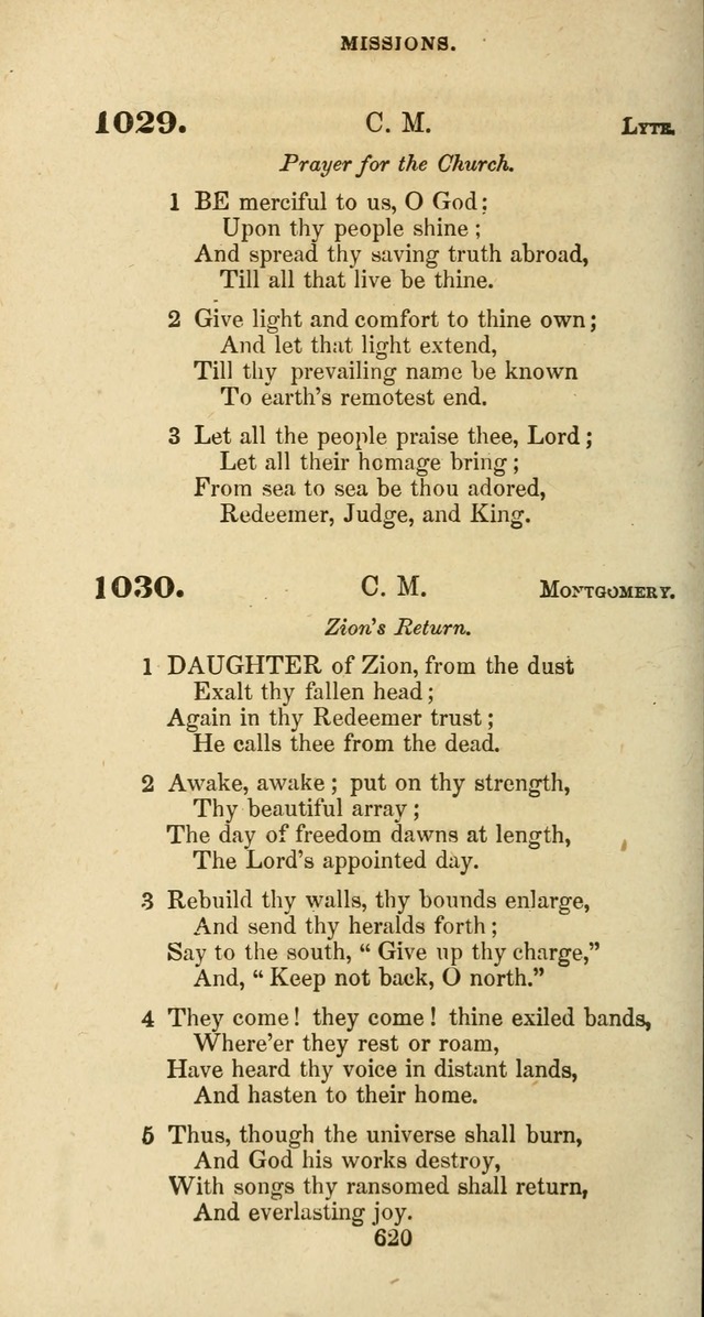 The Baptist Psalmody: a selection of hymns for the worship of God page 620