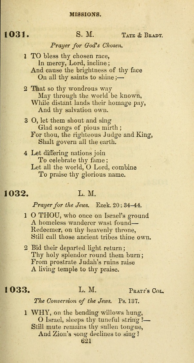 The Baptist Psalmody: a selection of hymns for the worship of God page 621