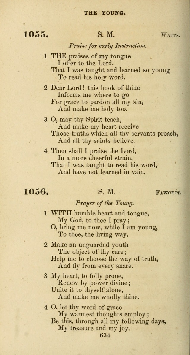The Baptist Psalmody: a selection of hymns for the worship of God page 634