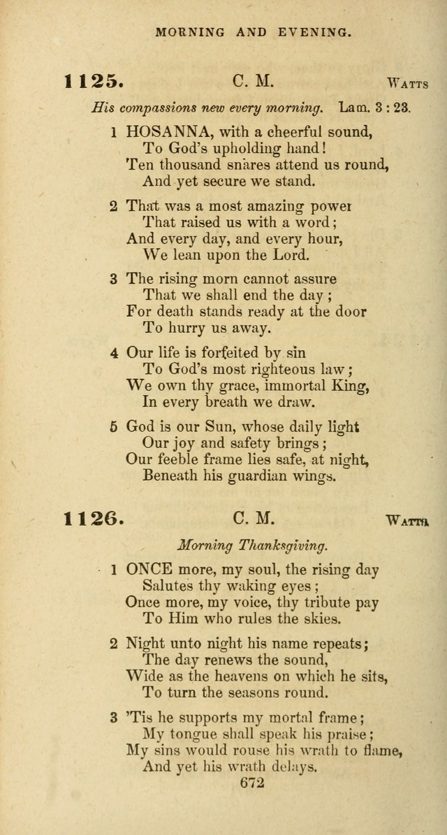The Baptist Psalmody: a selection of hymns for the worship of God page 672