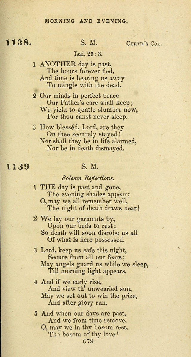 The Baptist Psalmody: a selection of hymns for the worship of God page 679