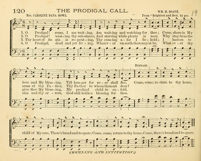 Book of Praise for the Sunday School: with hymns and tunes appropriate for the prayer meeting and the home circle page 123