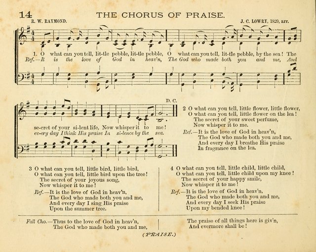 Book of Praise for the Sunday School: with hymns and tunes appropriate for the prayer meeting and the home circle page 17